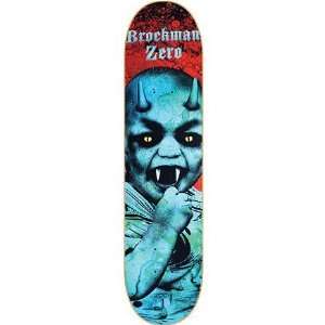  Zero Brockman Am I Demon Skateboard Deck   7.875 x 31.75 