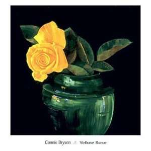    Yellow Rose   Poster by Connie Bryson (13x14)