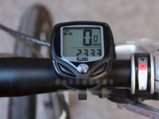 New Digital LCD Bike Bicycle Meter Speedometer Computer  