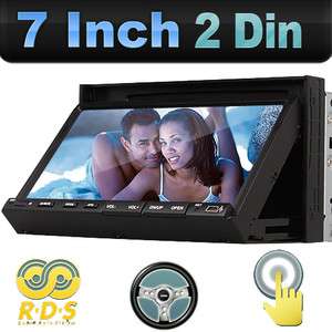 Crown HD 7Digital Touchscreen Motorized Car DVD Player  