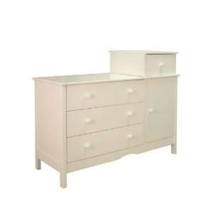  AFG Athena Molly Combo Dresser in White Furniture & Decor