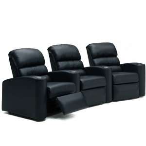   Theater 3 Seat Row Leather Recliners from Palliser
