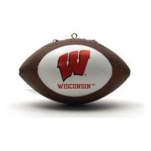  Wisconsin Badgers Ornaments Football