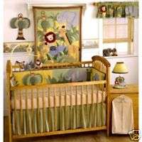 Rainforest Jungle animal Baby 4 Piece Crib Bedding Set  