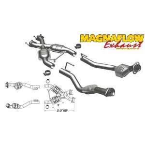 Magnaflow Tru X Stainless Steel Crossover Pipes   86 93 Ford Mustang 5 