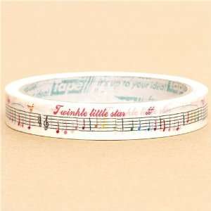  pretty musical notes Deco Tape Twinkle little star Toys & Games