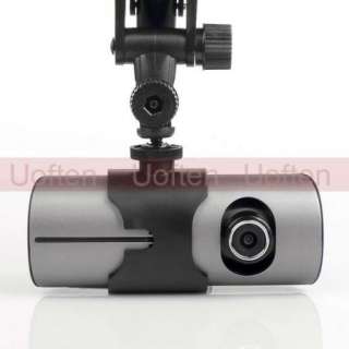   Dual Lens Vehicle Black Box Car DVR Camera Video Recorder GPS G Sensor