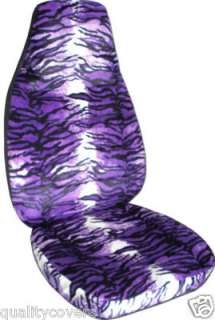 COOL SET OF AUTOBOT CAR SEAT COVERS BLK PURPLE AWESOME  