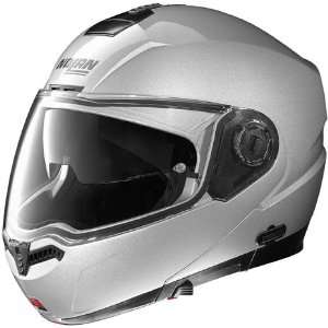  Nolan N104 Platinum Silver Full Face Helmet (XXS 
