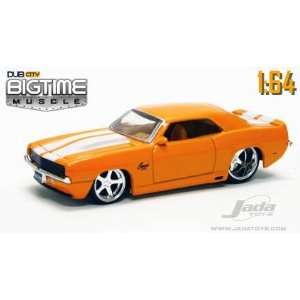   Time Muscle Orange 1969 Chevy Camaro 164 Die Cast Car Toys & Games