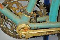 Vintage 1940s or 50s Japanese Mixte bicycle rod and band brake bike 