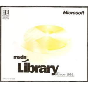 Microsoft MSDN Library October 1999 (3 CD set)