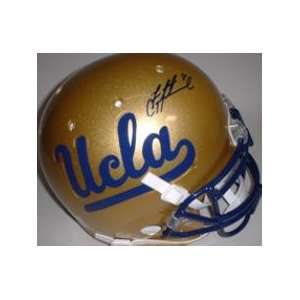   Troy Aikman autographed Football Mini Helmet (UCLA) 