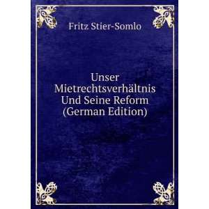  Unser MietrechtsverhÃ¤ltnis Und Seine Reform (German 