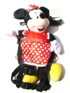 Mickey Minnie Baby Toddler Walking Safety Harness Rein  