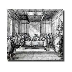  Henry Viii In His Privy Chamber Giclee Print