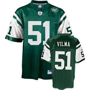 Johnathon Vilma #51 New York Jets NFL Replica Player Jersey By Reebok 