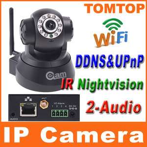Wireless WIFI IP Camera 2 Way Audio IR Night Vision  