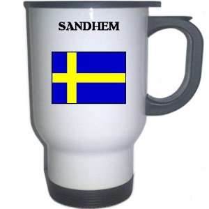  Sweden   SANDHEM White Stainless Steel Mug Everything 
