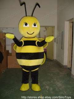 Bee Honeybee Bumblebee Mascot Costume Fancy Dress EPE  