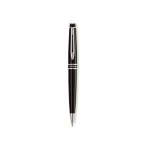  Waterman Expert II Black Lacquer Chrome Trim Ballpoint Pen 