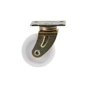  Waxman 4266395N 1 1/4 Soft Touch Plate Casters, White 