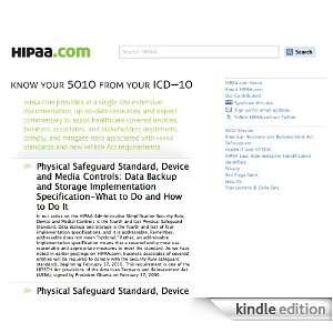  HIPAA Kindle Store HIPAA