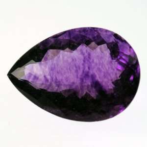  19x27mm Purple Fluorite Gemstone Arts, Crafts & Sewing