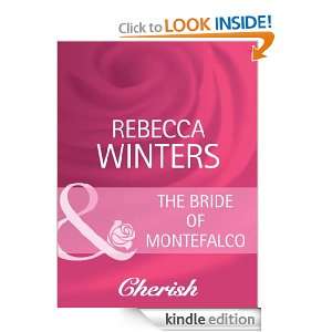 The Bride of Montefalco Rebecca Winters  Kindle Store