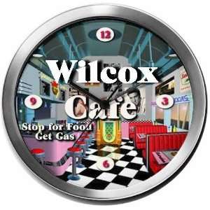  WILCOX 14 Inch Cafe Metal Clock Quartz Movement Kitchen 