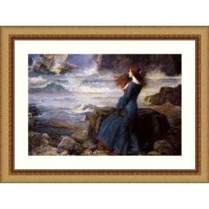   Tempest by John William Waterhouse   Framed Artwork