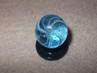 OLD, VINTAGE,ANTIQUE HAND MADE SWIRL MARBLE N.M S 341  