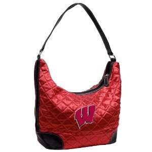  NCAA Wisconsin, University of Team Color Quilted Hobo 