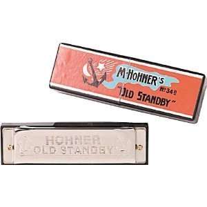  Hohner Old Standby Harmonica, Key of C Musical 