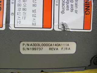   Apex 3000/13 RF Generator A3D3L000CA140A111A Rev.A working  