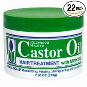  Hollywood Beauty Castor Oil Hair Treatment with Mink Oil 
