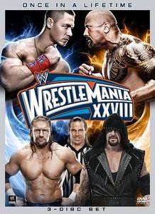 WWE Wrestlemania XXVIII DVD, 2012, 3 Disc Set  