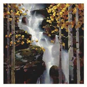  Waterfall by Michael Otoole 39x39