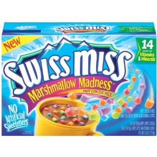 Swiss Miss Hot Cocoa Mix, Pick Me Up with Calcium & Caffeine, 8 Count 