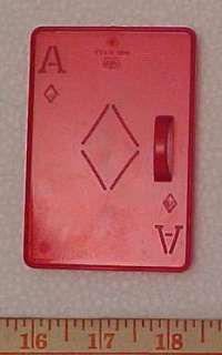 HRM Cookie Cutter Casino Playing Card Poker Set Texas  