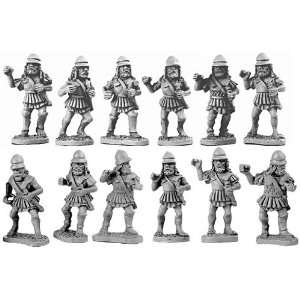  Xyston 15mm Spartan Hoplites in Linen Cuirass (8) Toys 