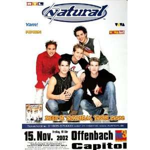  Natural   Keep It Natural 2002   CONCERT   POSTER from 