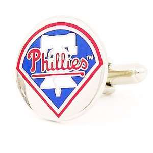 Philadelphia Phillies MLB Logod Executive Cufflinks w/Jewelry Box 