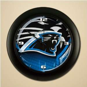 Carolina Panthers High Definition Wall Clock  Sports 