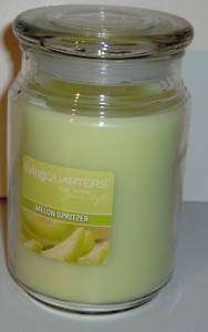Melon Spritzer Living Quarters 20 oz Lidded Jar Candle 075430442638 