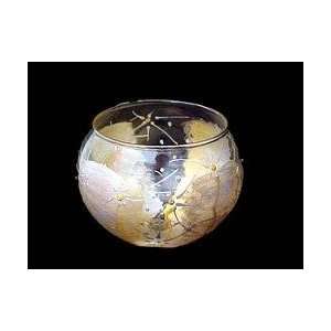   Design   Hand Painted   19 oz. Bubble Ball with candle Electronics