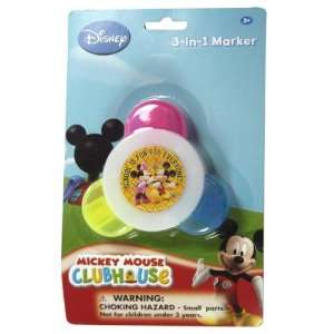  Mickey Clubhouse 3 in 1 Mini Marker Case Pack 72 Office 