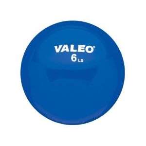 New Valeo WFB6 6 lb Weighted Fitness Medicine Ball  