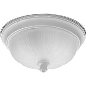    30 Close To Ceiling Fixture with Satin Etched Glass, Textured White