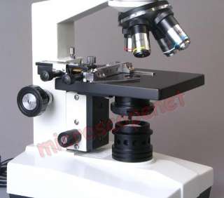 Student 40x 1600x Binocular Biological Microscope New  